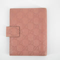 Gucci Pink Guccisima Leather 6-hole Planner #2288 by Bolt Boutique