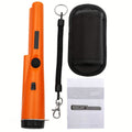360° Pinpointer Metal Detector with LED, Vibration & Holster (Orange) by DailySale