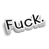 F*ck - Hard Hat Decal