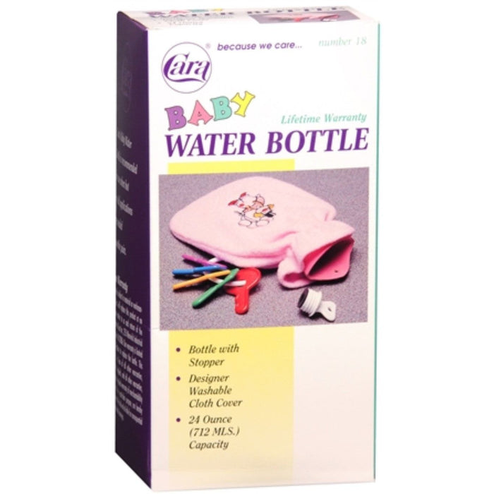 Baby Cara 18 oz Water Bottle – Durable & Leak-Proof – Blue/Pink by Pasteur Pharmacy