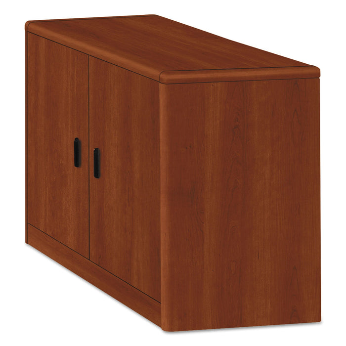 HON 10700 Series Locking Storage Cabinet, 36w x 20d x 29 1/2h, Cognac