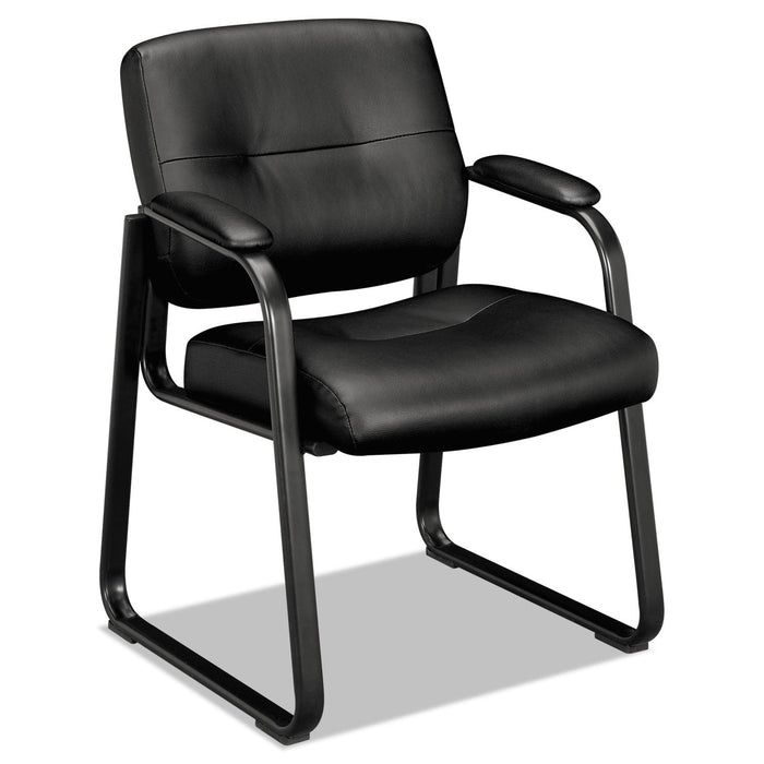 HON VL690 Series Guest Chair, 24.75" x 26" x 33.5", Black