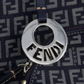 Fendi Zucchino Canvas Cuoio Small Chef Pocket Clutch Bag #2295 by Bolt Boutique