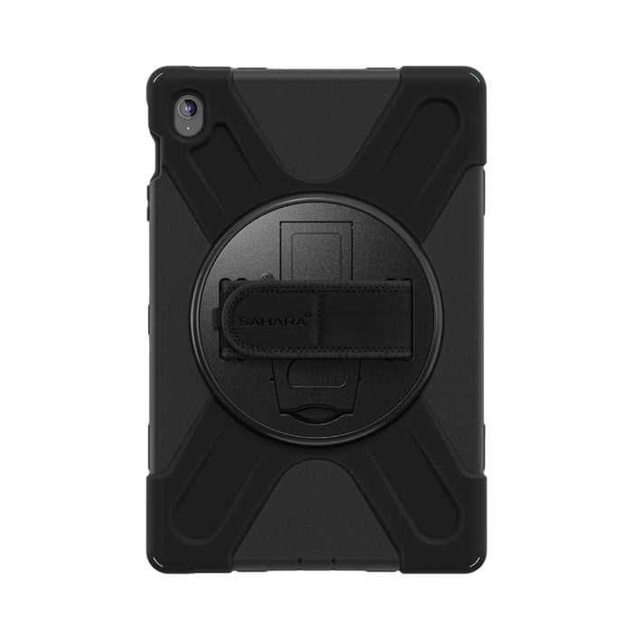 Samsung Galaxy Tab S10 FE+ Case - Heavy-Duty Hand Strap | Raider X Series by Zerodamage Sahara Case LLC