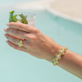 Venice Pink Opal Cuff by Christina Greene