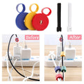 23-Piece: AGPtek Reusable Nylon Fastening Cable Ties Rolls With Cable Straps Organizer by DailySale