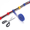 23-Piece: AGPtek Reusable Nylon Fastening Cable Ties Rolls With Cable Straps Organizer by DailySale