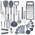 23-Piece: Lux Decor Collection Stainless Steel Nylon Cooking Utensils Set by DailySale