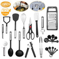 23-Piece Set: Kitchen Utensil Set Stainless Steel Nylon by DailySale