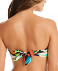 Bar Iii Tropical Dreams Twist-Front Removable-Strap Bikini Top, Size Small by Vanessa Jane