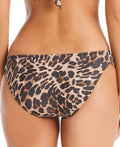 Bar Iii Cheetah-Print Side-Tab Hipster Swim Bottoms, Size Large by Vanessa Jane