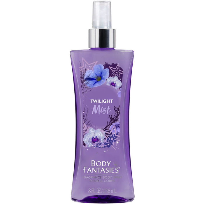 Body Fantasies Signature Twilight Mist Fragrance Body Spray, Mesmerizing Floral & Vanilla Scent, 8 fl oz by Pasteur Pharmacy
