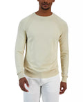 Alfani Mens Ribbed Raglan Sweater by Vanessa Jane