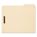 Smead Top Tab Fastener Folders, 1/3-Cut Tabs: Right, 2 Fasteners, Letter Size, 11-pt Manila Exterior, 50/Box