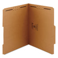 Smead Top Tab Fastener Folders, Guide-Height 2/5-Cut Tabs: Right of Center, 2 Fasteners, Letter Size, 11-pt Kraft Exterior, 50/Box
