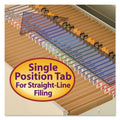 Smead Heavyweight Kraft File Folder, Straight Tabs, Legal Size, 0.75" Expansion, 11-pt Kraft, Brown, 100/Box
