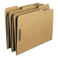Smead Top Tab Fastener Folders, 1/3-Cut Tabs: Assorted, 2 Fasteners, Letter Size, 11-pt Kraft Exterior, 50/Box