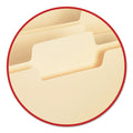 Smead SuperTab Reinforced Guide Height Top Tab Folders, 1/3-Cut Tabs: Assorted, Legal Size, 0.75" Expansion, Manila, 100/Box