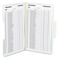 Smead SuperTab Pressboard Fastener Folders with SafeSHIELD Coated Fasteners, 2 Fasteners, Legal Size, Gray-Green Exterior, 25/Box