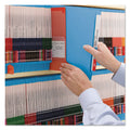 Smead WaterShed CutLess End Tab Fastener Folders, 2 Fasteners, Letter Size, Blue Exterior, 50/Box