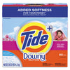 Tide Touch of Downy Laundry Detergent, Powder, April Fresh, 148 oz Box, 2/Carton