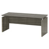 Safco Medina Series Laminate Credenza, 72w x 20d x 29.5h, Gray Steel