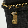 Chanel Black Caviar Skin Gold Hardware Wallet On Chain Crossbody Bag #2313 by Bolt Boutique