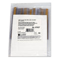 C-Line Self-Adhesive Label Holders, Top Load, 1 x 6, Clear, 50/Pack