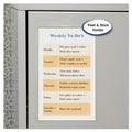C-Line Self-Adhesive Shop Ticket Holders, Super Heavy, 25 Sheets, 5 x 8, 50/Box