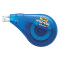 BIC Wite-Out EZ Correct Correction Tape, Non-Refillable, Blue Applicator, 0.17" x 472"