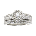 Cubic Zirconia CZ SS Bridal Sterling Silver by Bids.com