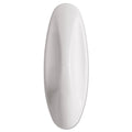 Command General Purpose Hooks, Large, 5 lb Cap, White, 1 Hook and 2 Strips/Pack