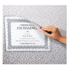C-Line Cubicle Keepers Hook and Loop-Backed Display, 9.2 x 11.41, Velcro Mount, Clear, 25/Pack