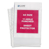 C-Line Standard Weight Poly Sheet Protectors, Clear, 2", 11.75 x 8.25, 50/Box