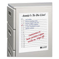 C-Line Peel and Stick Dry Erase Sheets, 8 1/2 x 11, White, 25 Sheets/Box