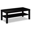 HON Laminate Occasional Table, Rectangular, 42w x 20d x 16h, Black