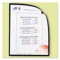 C-Line Magnetic Cubicle Keepers Display Holders, 9.2 x 11.69, Magnetic Mount, Clear, 25/Pack