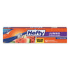 Hefty Slider Bags, 2.5 gal, 0.9 mil, 14.38" x 9", Clear, 108/Carton
