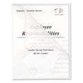 C-Line Poly Project Folders, Letter Size, Clear, 25/Box