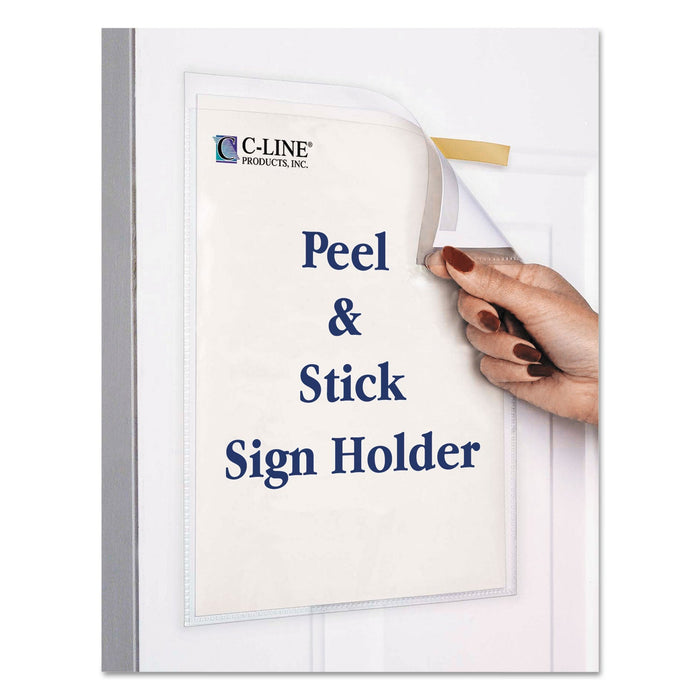 C-Line Display Pockets, 8.5 x 11, Polypropylene, 10/Pack