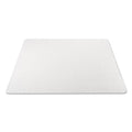 Alera Moderate Use Studded Chair Mat for Low Pile Carpet, 46 x 60, Rectangular, Clear
