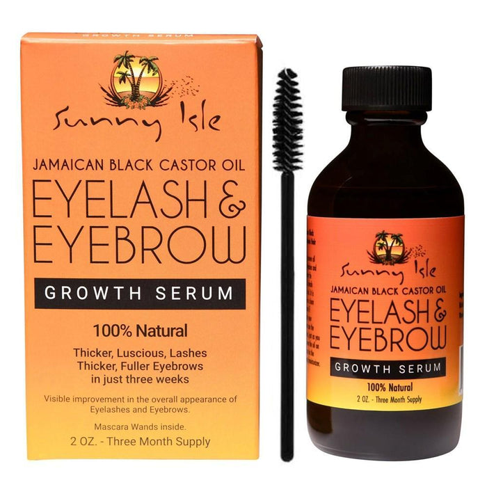 Sunny Isle Jamaican Black Castor Oil Eyelash & Eyebrow Serum by Pasteur Pharmacy