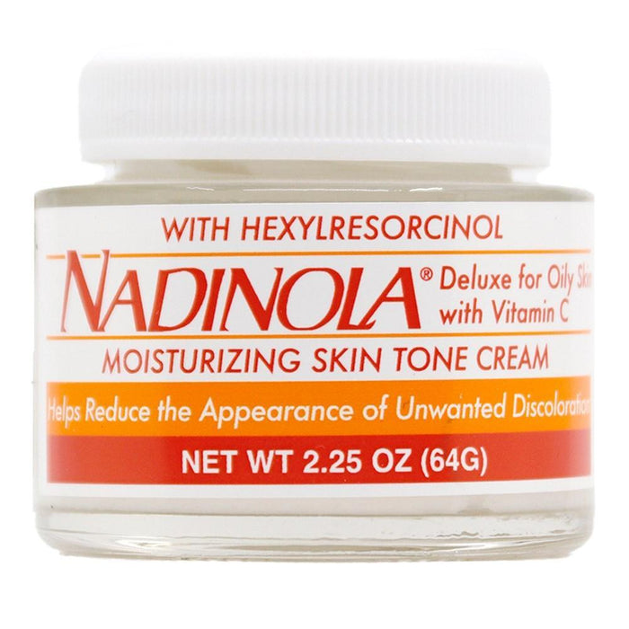 Nadinola Skin Fade Cream Deluxe For Oily Skin, 2.25 Oz by Pasteur Pharmacy