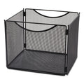Safco Onyx Desktop Box File, Letter Files, 12.5" x 11" x 10", Black