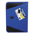 C-Line Expanding File with Zipper Closure, 2" Expansion, 13 Sections, Zipper Closure, 1/12-Cut Tabs, Letter Size, Blue