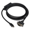 Tripp Lite Mini DisplayPort to Active VGA Cable Adapter, 6 ft, Black