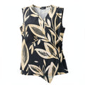 Alfani Wrap-Style Botanical-Print Top, Size Medium by Vanessa Jane