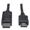 Tripp Lite DisplayPort to HDMI Cable Adapter (M/M), 6 ft, Black