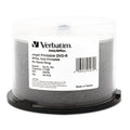 Verbatim DVD-R DataLife Plus Printable Recordable Disc, 4.7 GB,16x, Spindle, White, 50/Pack