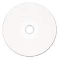 Verbatim DVD+R Recordable Disc, 4.7 GB, 16x, Spindle, Hub Printable, White, 50/Pack